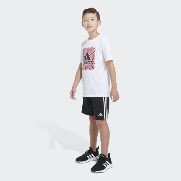 Adidas Ss Optimist Sport Tee Blanc