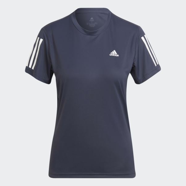 T-shirt Adidas Bleu Marine Propriétaire Du Run