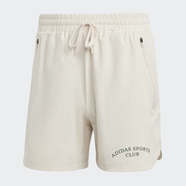 Short Imprimé Club De Sport En Lin Adidas