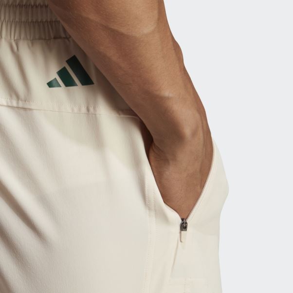 Short Imprimé Club De Sport En Lin Adidas