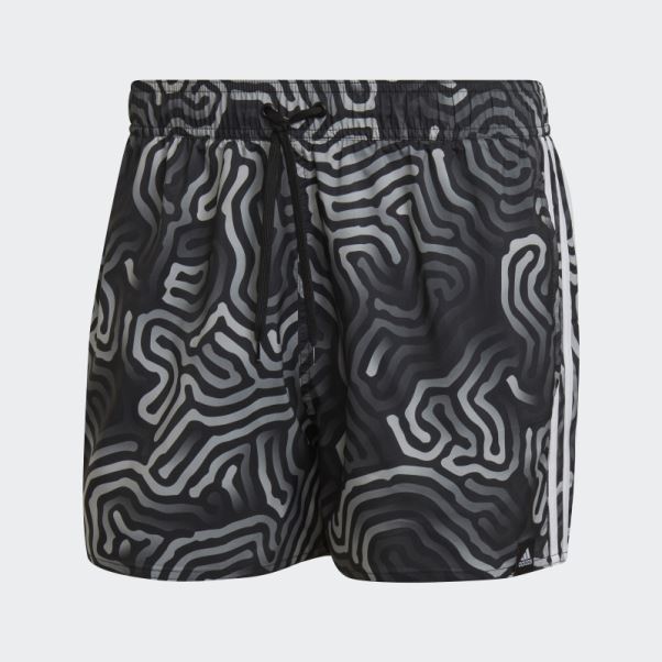 Short De Bain Color Maze Clx Très Court Noir Adidas