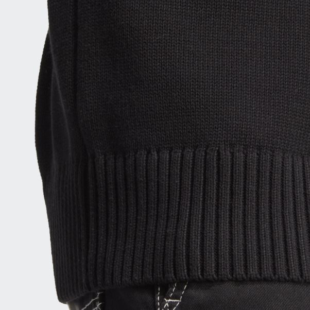 Gilet En Tricot Premium Essentials Adidas Noir