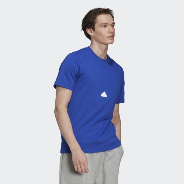 T-shirt Classique Adidas Bleu