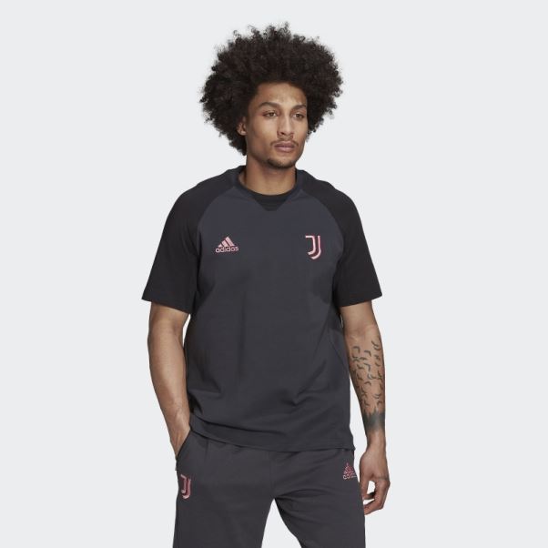 T-shirt De Voyage Juventus Carbone Adidas