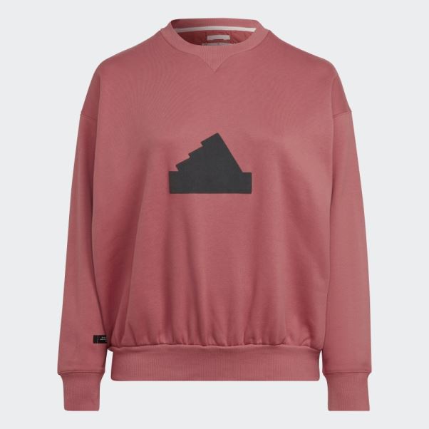 Sweat Rouge (taille Plus) Adidas
