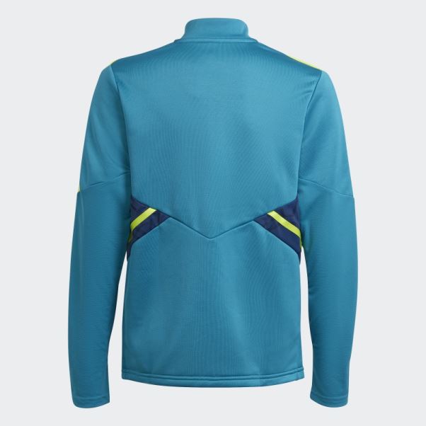 Adidas Juventus Condivo 22 Training Top Bleu Sarcelle