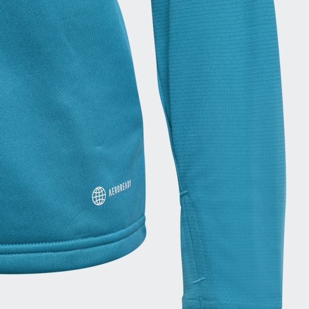 Adidas Juventus Condivo 22 Training Top Bleu Sarcelle