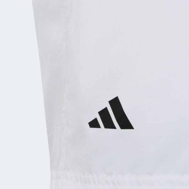 Short Club Tennis 3 Bandes Blanc Adidas
