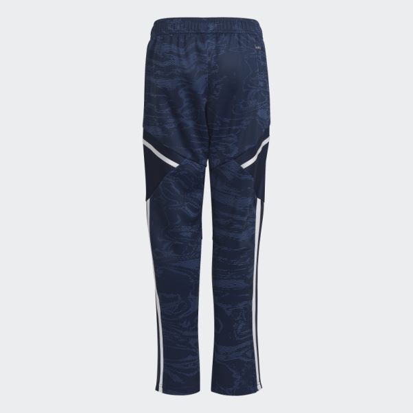 Juventus Condivo 22 Pantalon De Survêtement D'entraînement Adidas Tech Indigo