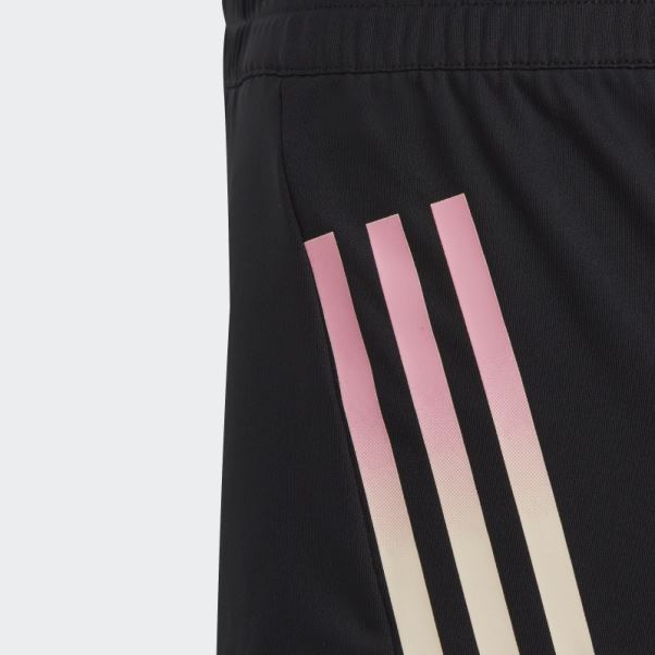 Adidas Aeroready 3-stripes Short En Maille Noir