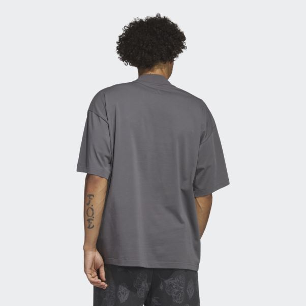 Harden T-shirt De Voyage Adidas Gris