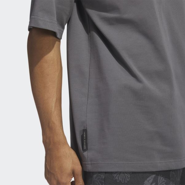 Harden T-shirt De Voyage Adidas Gris
