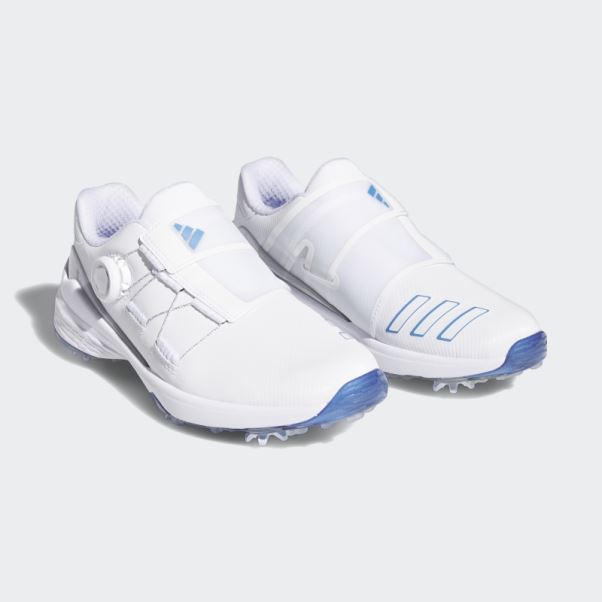 Chaussure De Golf Adidas Zg23 Boa Blanche