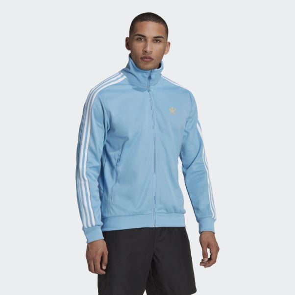Beckenbauer Veste De Survêtement Adidas Bleu
