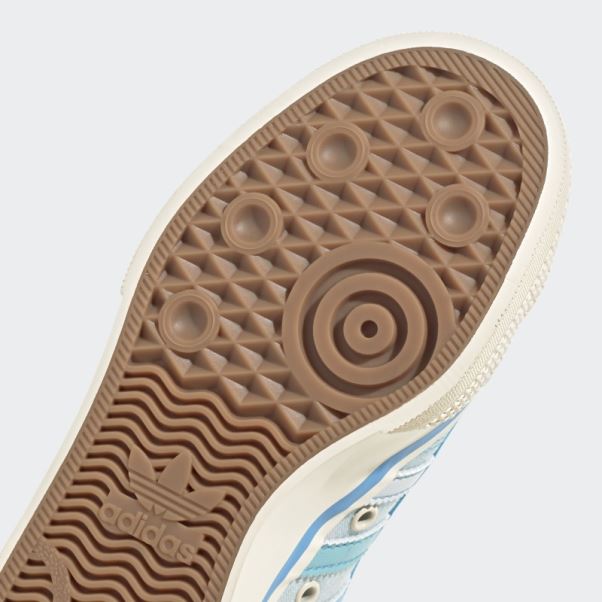 Nizza Plate-forme Chaussures Bleu Adidas
