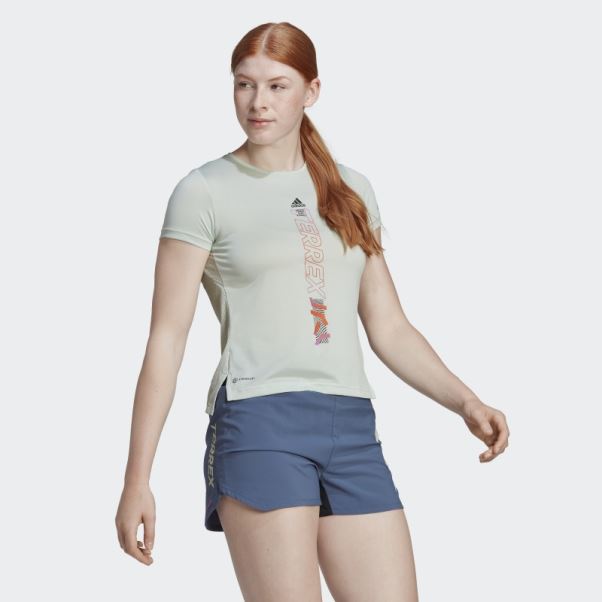 T-shirt Terrex Agravic Vert Adidas