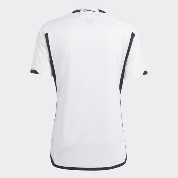 Blanc D.c. Maillot Authentique Extérieur United 23/24 Adidas