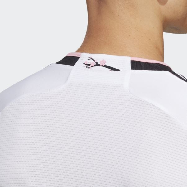 Blanc D.c. Maillot Authentique Extérieur United 23/24 Adidas
