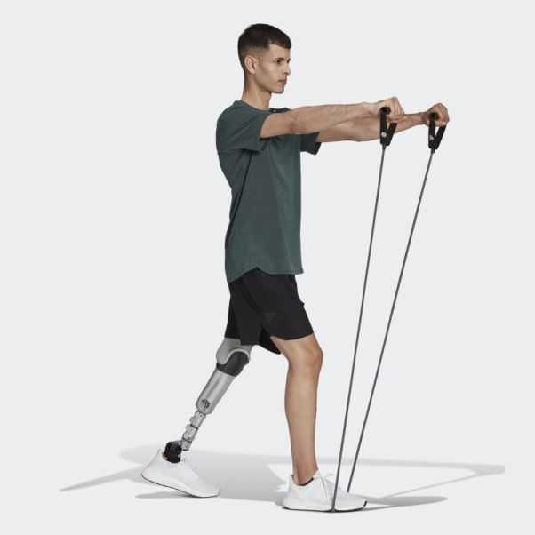 Conçu Pour L'entraînement Tee Vert Adidas