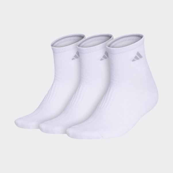 Chaussettes Matelassées 3 Paires Adidas Blanc