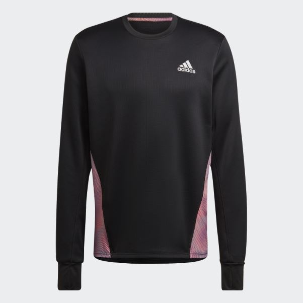 Adidas Possède Le Sweat Colorblock Run Multicolore