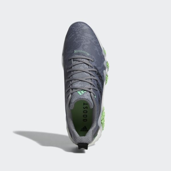 Adidas Codechaos 22 Chaussures De Golf Sans Crampons Gris