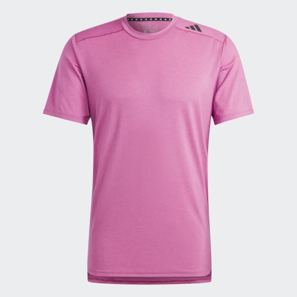 Adidas Fuchsia Conçu Pour L'entraînement Aeroready Hiit T-shirt D'entraînement à Changement De Couleur