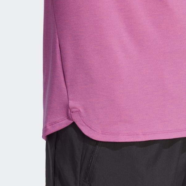 Adidas Fuchsia Conçu Pour L'entraînement Aeroready Hiit T-shirt D'entraînement à Changement De Couleur