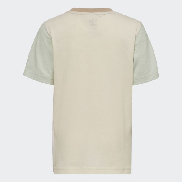 Sweat Adidas Colorblock Crew Vert