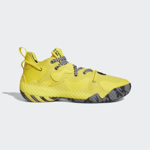 Durcir Vol. 6 Chaussures De Basket Adidas Jaune
