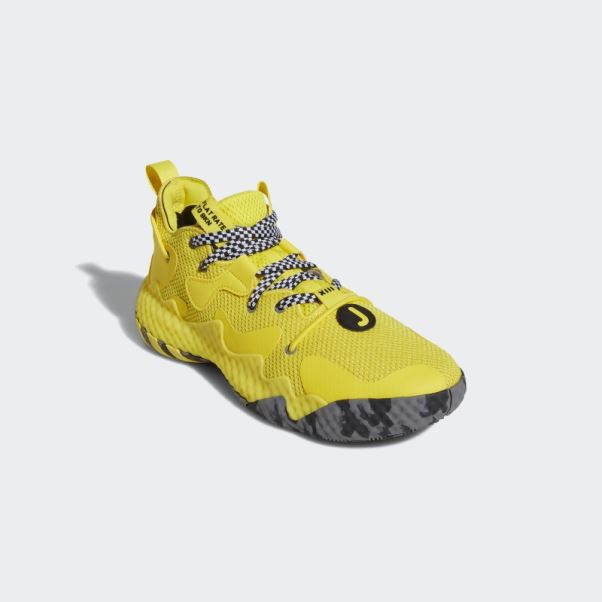 Durcir Vol. 6 Chaussures De Basket Adidas Jaune