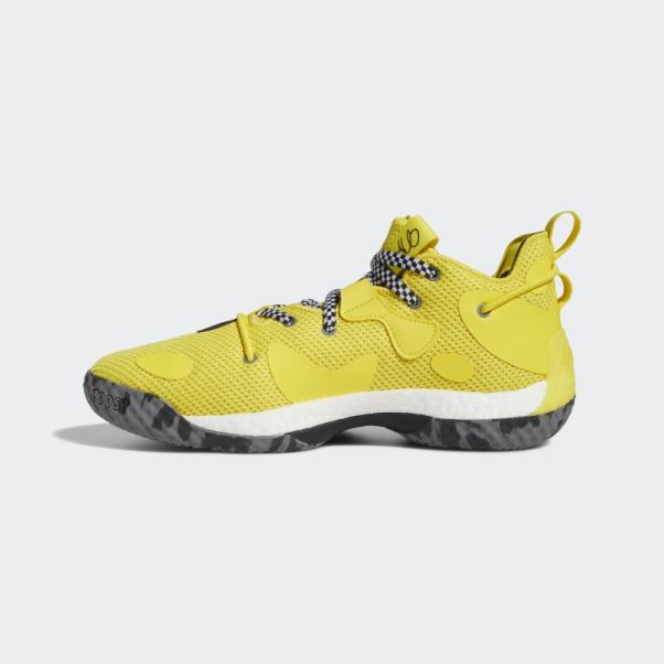 Durcir Vol. 6 Chaussures De Basket Adidas Jaune
