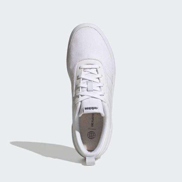 Chaussure De Skateboard Futurevulc Lifestyle Moderne Adidas Blanche