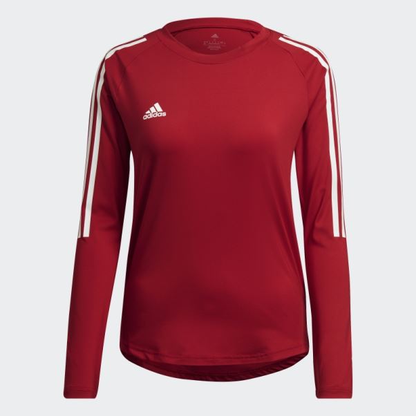 Maillot Manches Longues Hilo Rouge Adidas