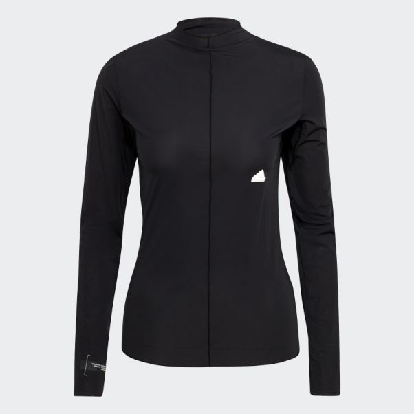 Adidas T-shirt Manches Longues Noir