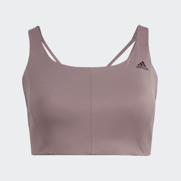 Soutien-gorge à Maintien Moyen Coreflow Violet (taille Plus) Adidas