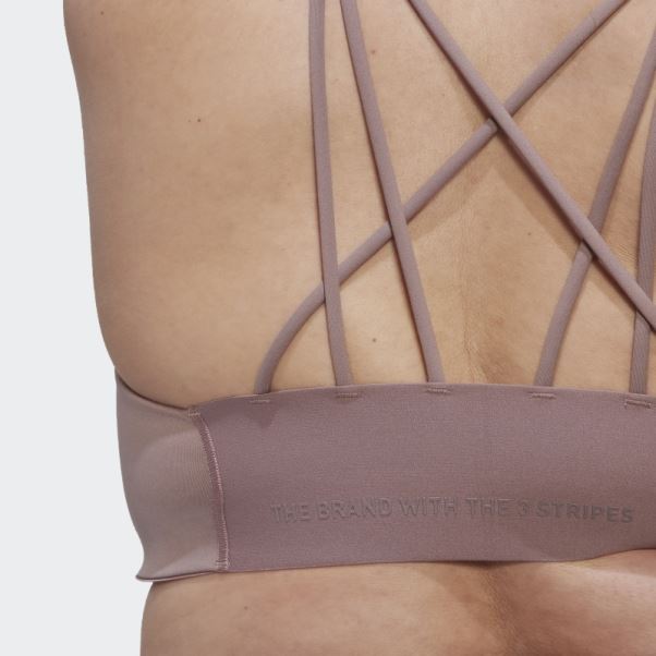 Soutien-gorge à Maintien Moyen Coreflow Violet (taille Plus) Adidas