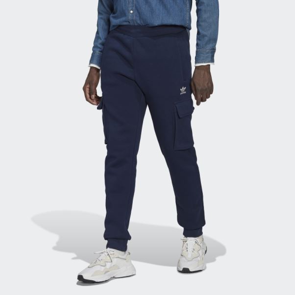 Pantalon Cargo Adidas Adicolor Essentials Trefoil Night Indigo