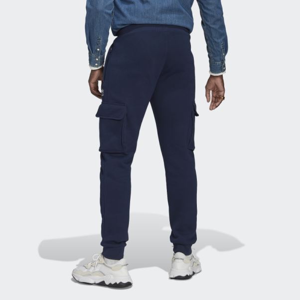 Pantalon Cargo Adidas Adicolor Essentials Trefoil Night Indigo