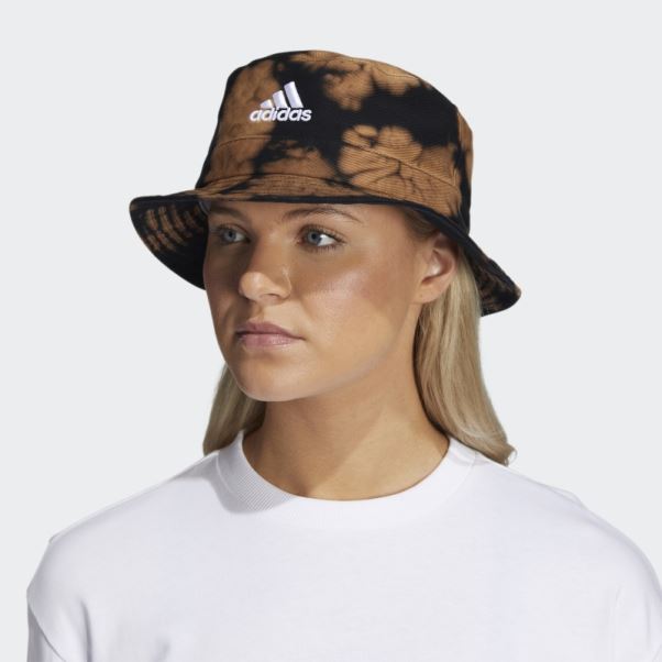 Bob Adidas Noir à Teinture Inversée