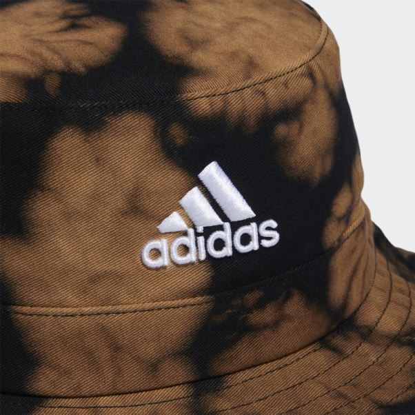 Bob Adidas Noir à Teinture Inversée