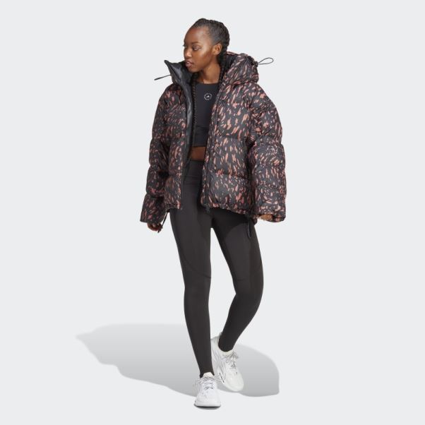 Terre Adidas By Stella Mccartney Veste D'hiver Matelassée Imprimée Mi-longue Mode