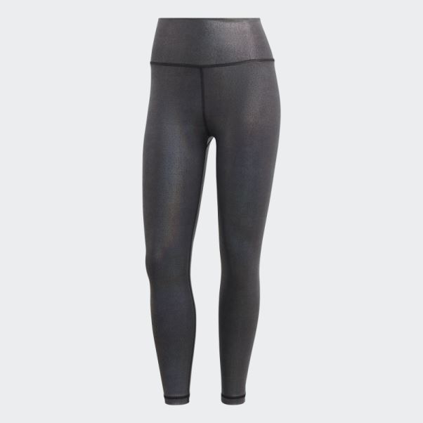 Legging Adidas Optime Training Shine 7/8 Noir