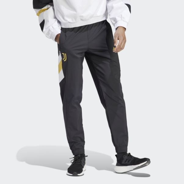 Adidas Juventus Icon Pantalon Tissé Noir