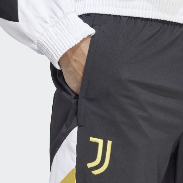 Adidas Juventus Icon Pantalon Tissé Noir