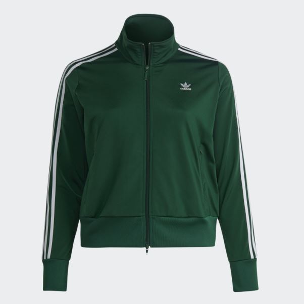 Veste De Survêtement Adicolor Classics Firebird Vert Foncé (grande Taille) Adidas