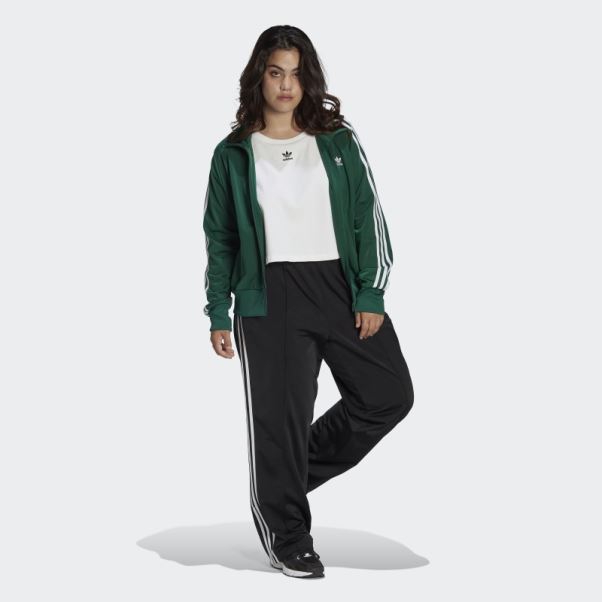 Veste De Survêtement Adidas Adicolor Classics Firebird Vert Foncé (grande Taille)