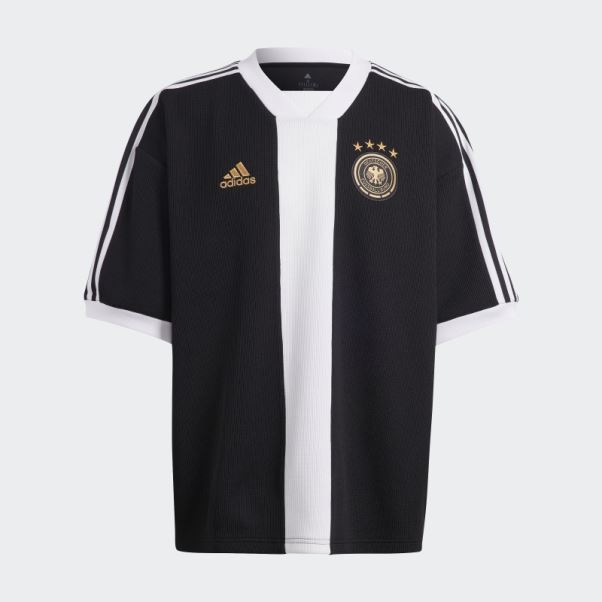 Adidas Maillot Trois-quarts Allemagne Icône Noir