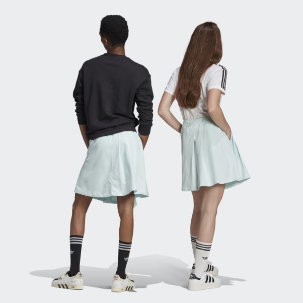 Adidas Adicolor Blue Contempo Jupe Ajustée (non Genrée)