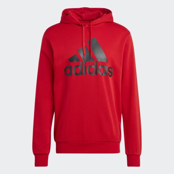 Adidas écarlate Survêtement En Tissu éponge à Gros Logo